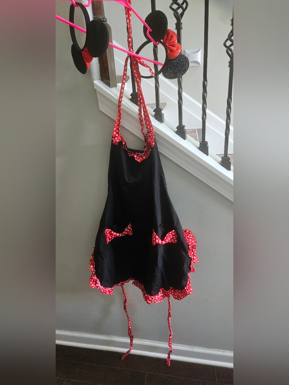Minnie Mouse Themed Costume OR Apron